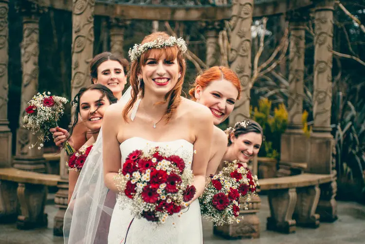 Burgundy and White Wedding Flowers for Hillbark Hotel Wedding in February Burgundy and White Wedding Flowers for Hillbark Hotel Wedding in February